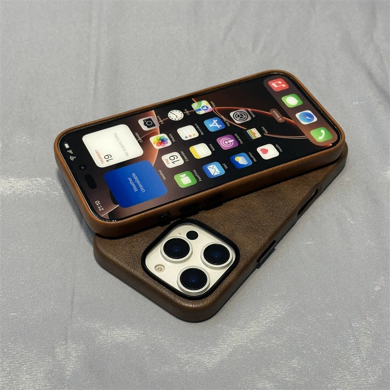 Retro iPhone Case | Vintage Leather iPhone Case | CASETIGE