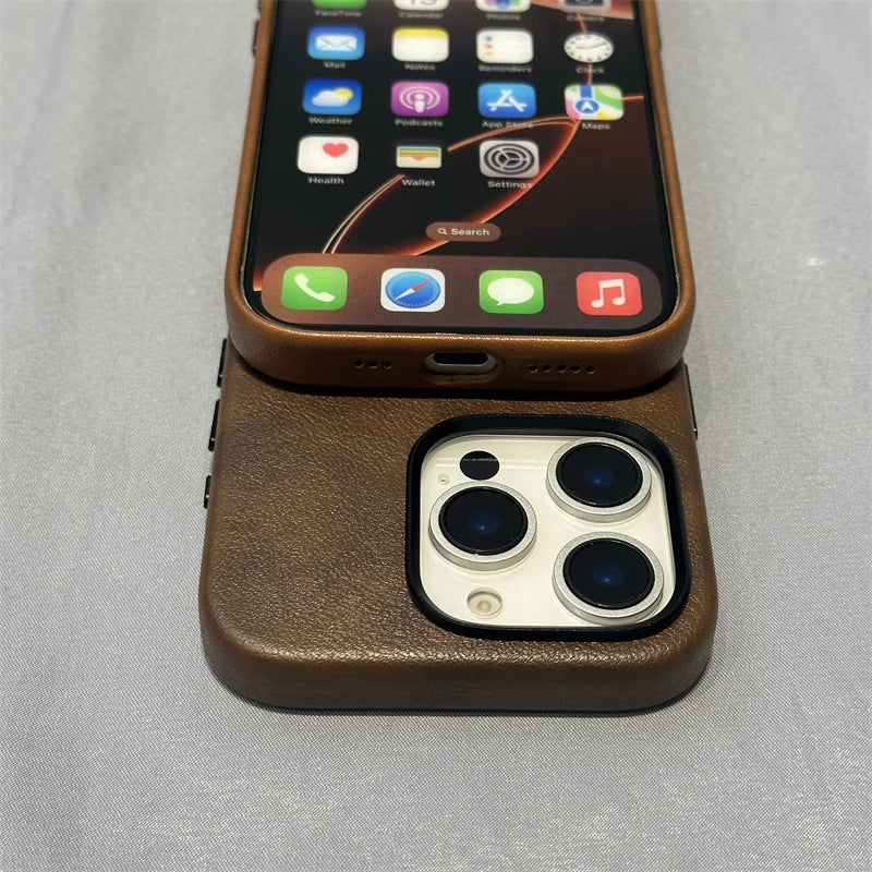 Retro iPhone Case | Vintage Leather iPhone Case | CASETIGE