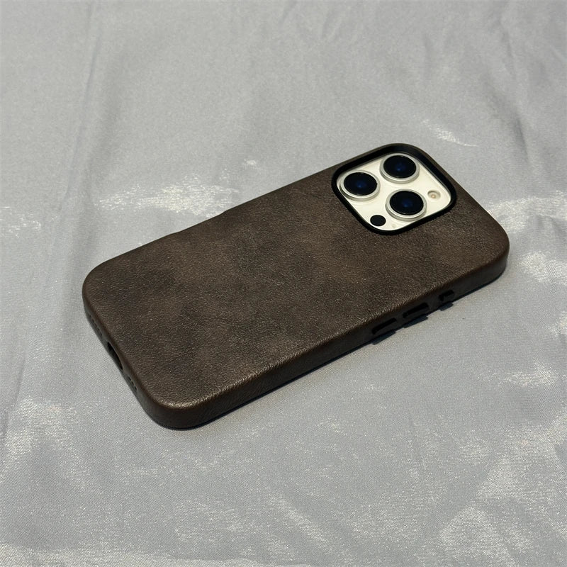 Retro iPhone Case | Vintage Leather iPhone Case | CASETIGE