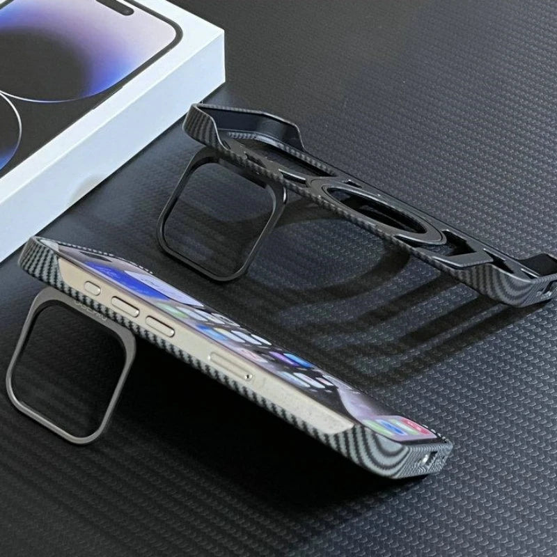 Carbon Fiber Case iPhone | Kickstand iPhone Case | CASETIGE