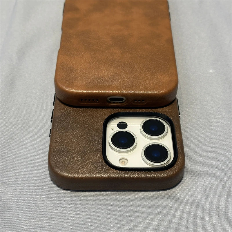 Retro iPhone Case | Vintage Leather iPhone Case | CASETIGE