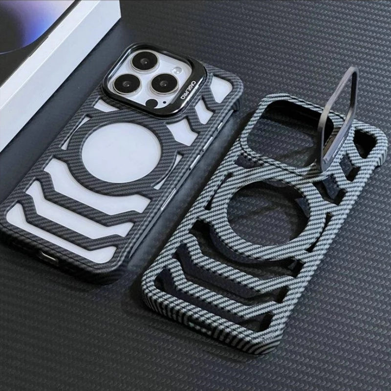 Carbon Fiber Case iPhone | Kickstand iPhone Case | CASETIGE