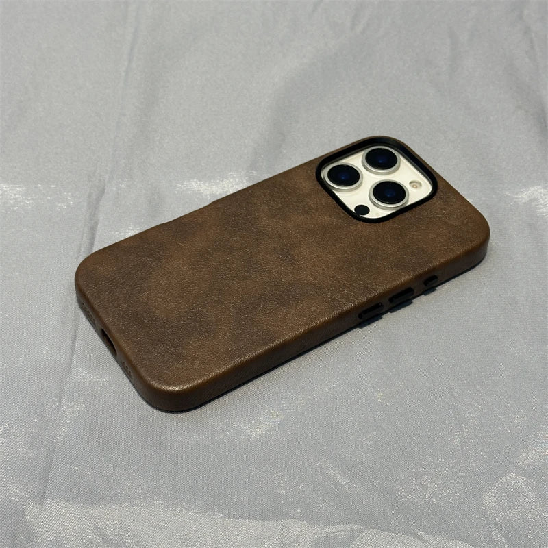 Retro iPhone Case | Vintage Leather iPhone Case | CASETIGE